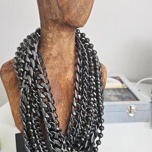 Femme Fatale Statement Strand Necklace